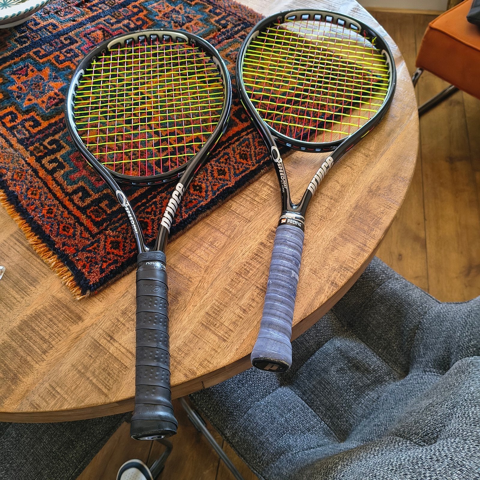 Prince O3 Speedport Black Tennisracket, Sport en Fitness, Ophalen, Gebruikt, Racket, Prince