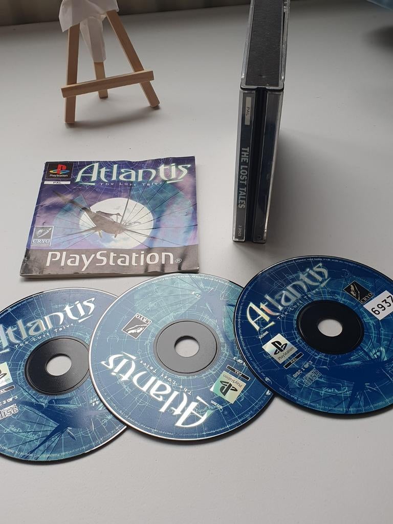 Atlantis: The Lost Tales - PlayStation 1 (PS1) Game, Avontuur en Actie, Gebruikt, Cryo Interactive, 1 speler