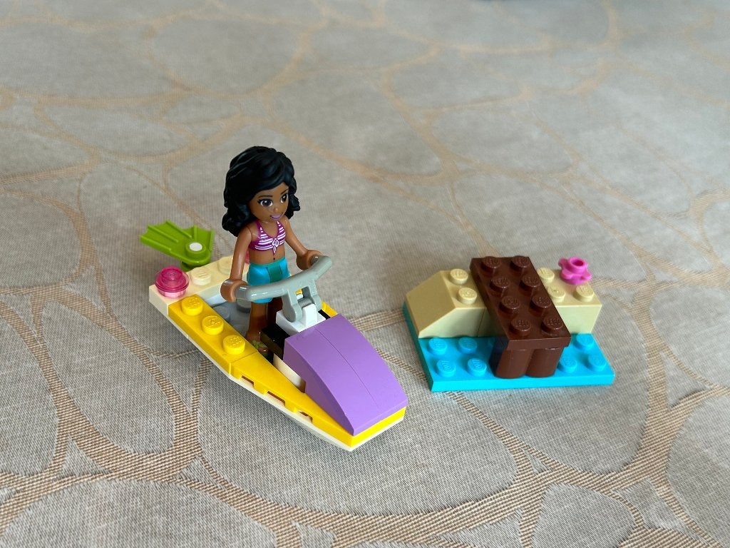 Lego Friends - 41000 - Plezier op het water - met boekje, Lego, Ophalen of Verzenden, Zo goed als nieuw, Complete set
