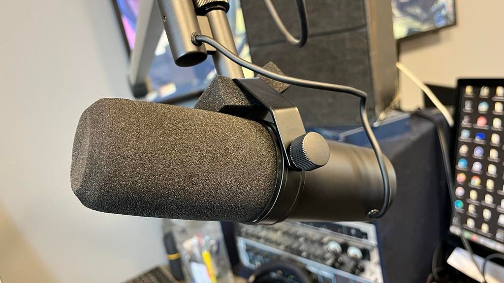Shure SM7B Studiomicrofoon - Professionele Kwaliteit, Ophalen of Verzenden, Zo goed als nieuw, Studiomicrofoon