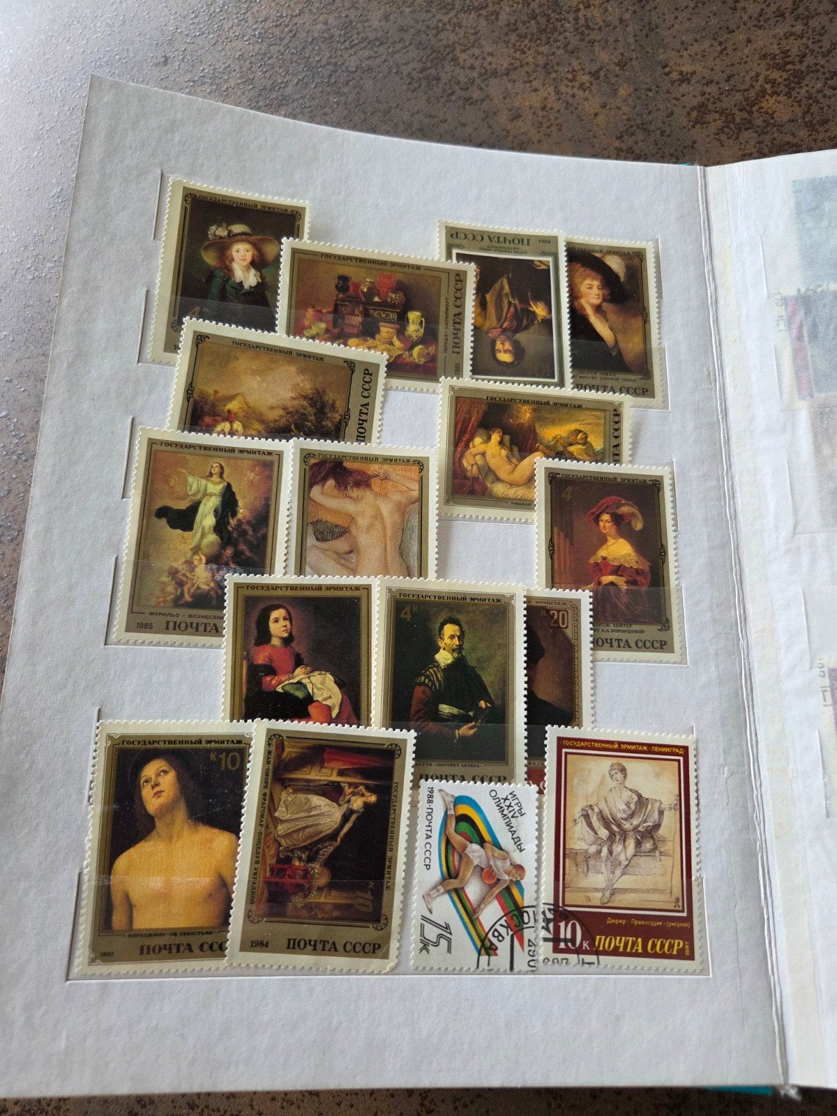 Grote verzameling postzegels uit de Sovjet-Unie (USSR), Ophalen of Verzenden