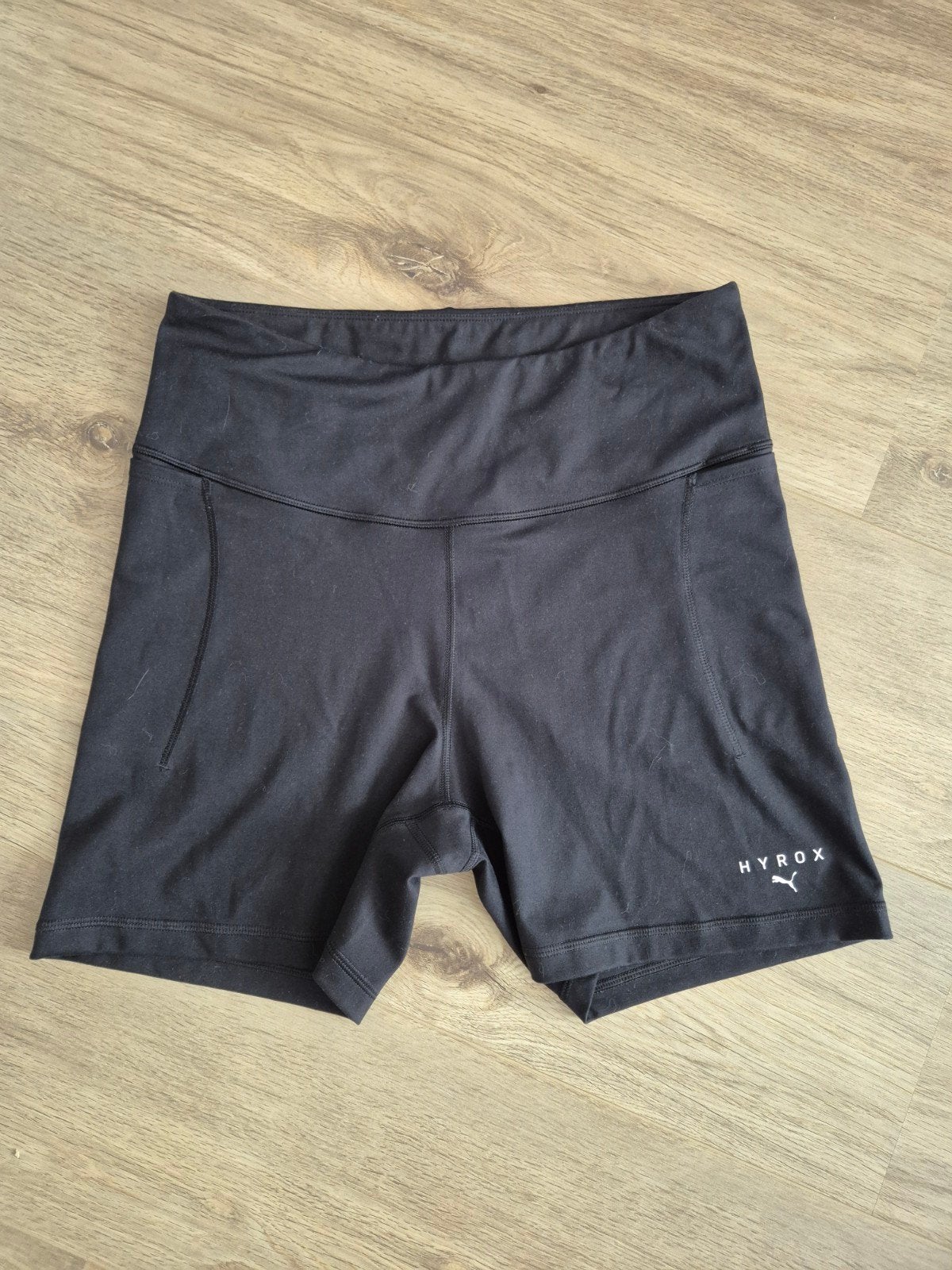 Puma Hyrox short thights black maat L, Ophalen of Verzenden, Zo goed als nieuw, Zwart
