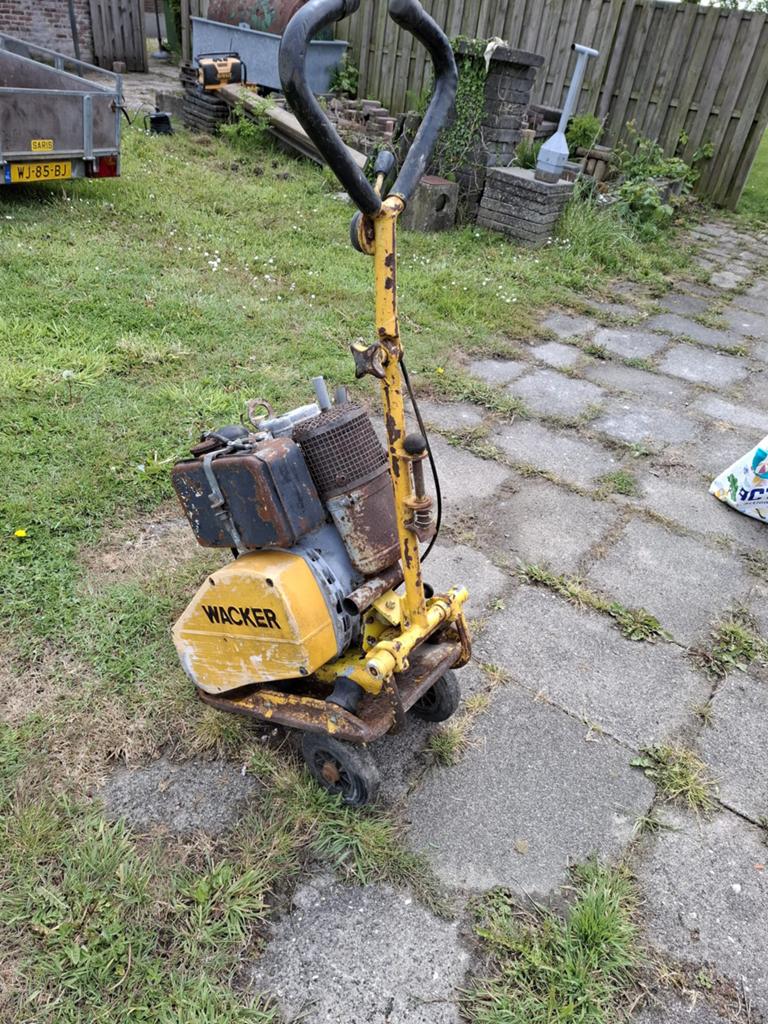 Wacker trilplaat DPS 2340, Doe-het-zelf en Verbouw, Ophalen, Gebruikt