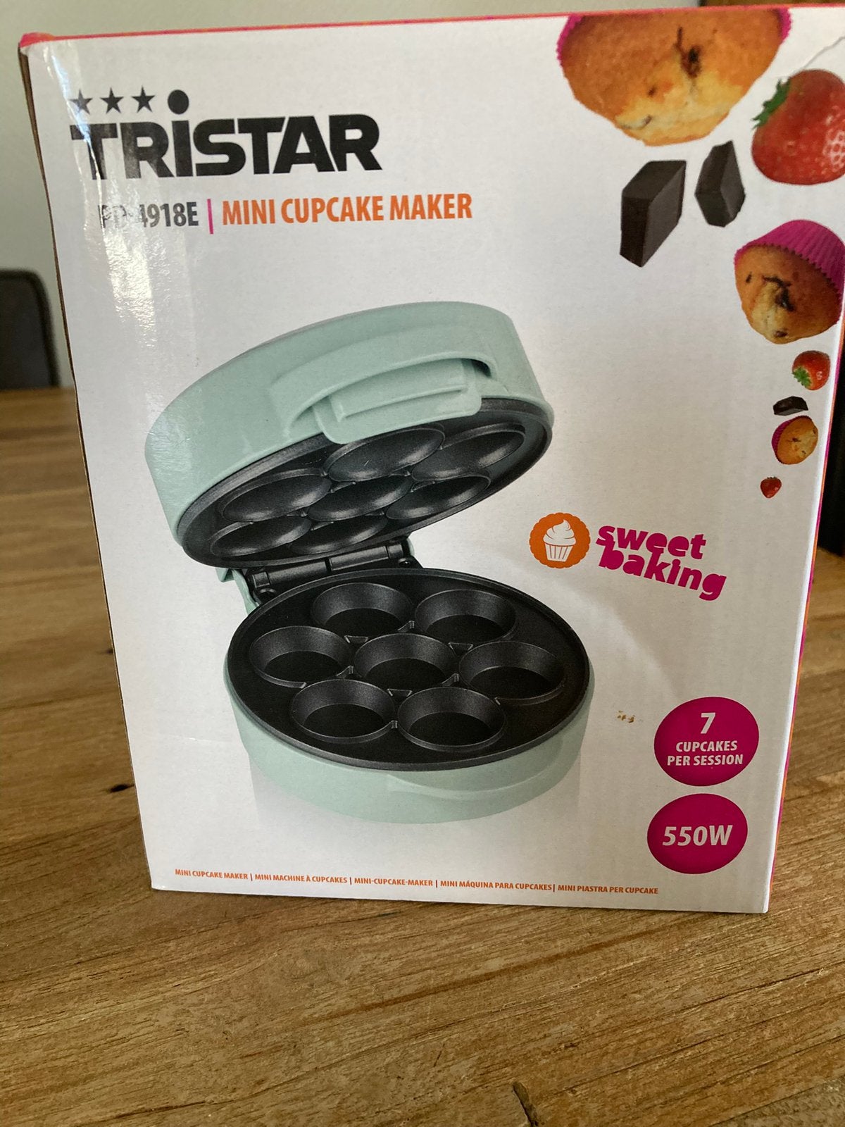 Mini cupcake maker, Ophalen of Verzenden, Nieuw