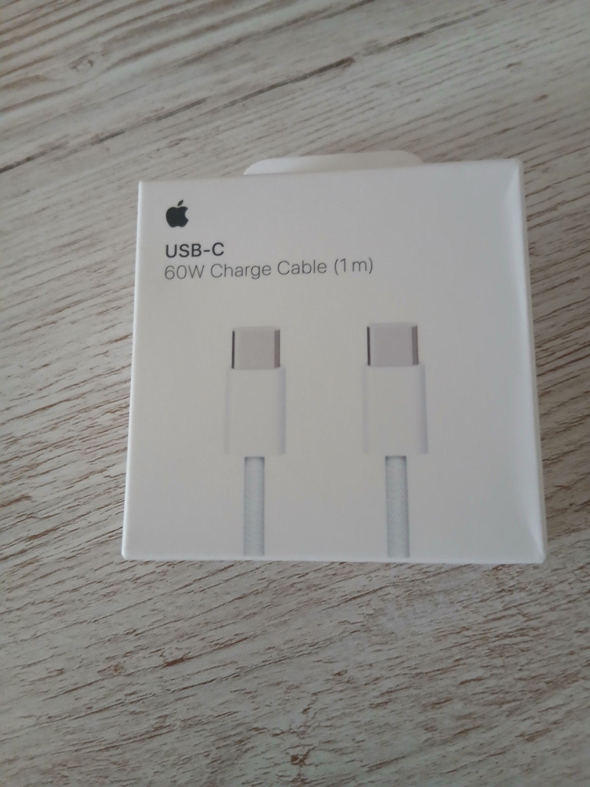 Apple USB-C 60W Oplaadkabel (1m) - Nieuw in doos, Ophalen, Nieuw