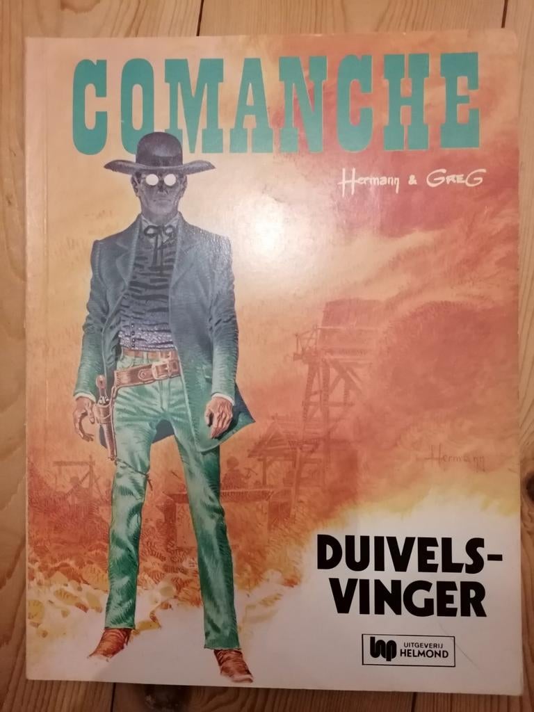 Comanche: Duivelsvinger door Hermann & Greg, Boeken, Stripboeken, Eén stripboek, Ophalen of Verzenden, Zo goed als nieuw, Hermann & Greg