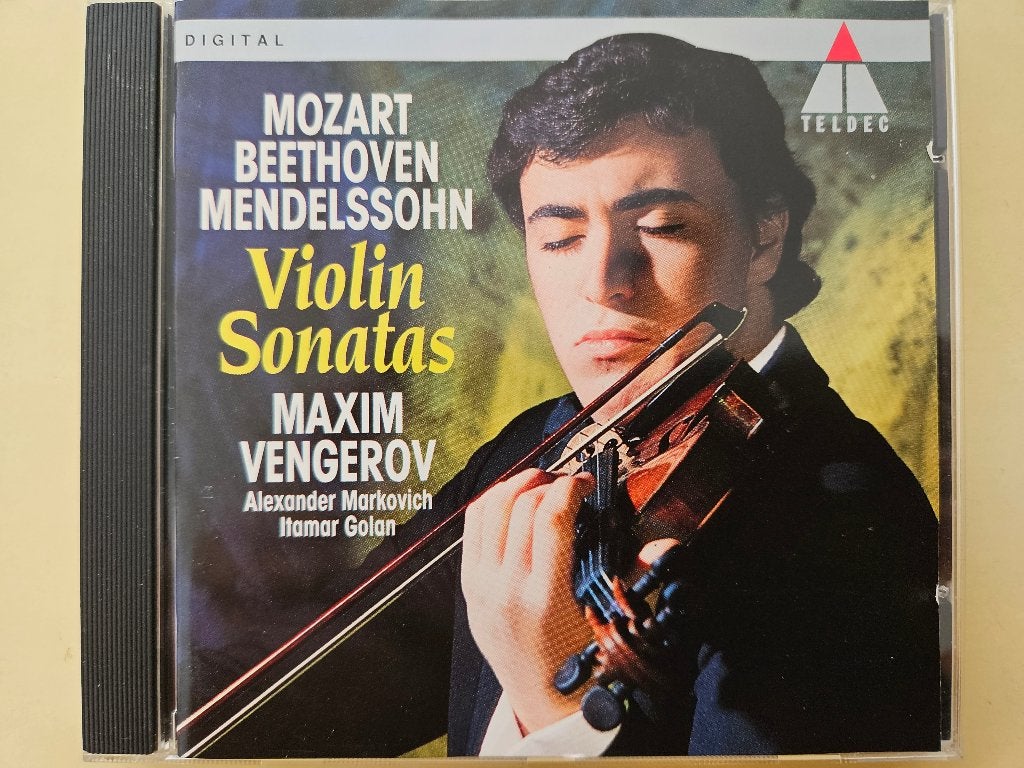 Mozart - Viool sonates - Maxim Vengerov - Markovich Golan, Kamermuziek, Mozart, Ophalen of Verzenden, Zo goed als nieuw