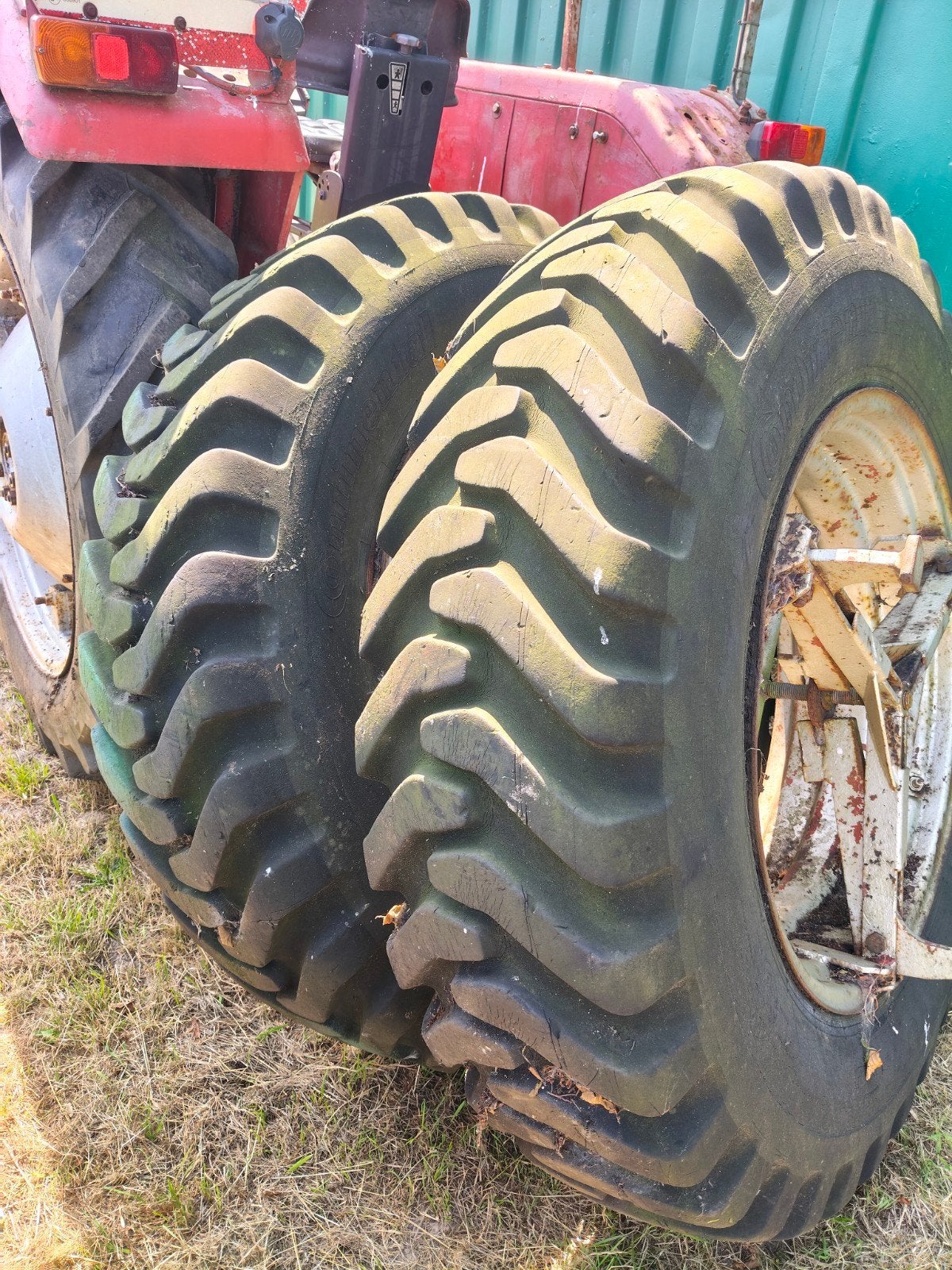 Continental tractorbanden 13-30 met velg, Ophalen