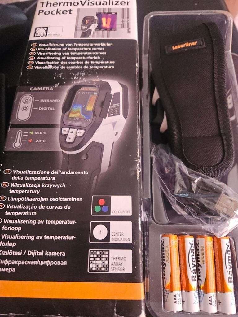 Laserliner Thermo Visualizer Pocket Warmtebeeldcamera nieuw., Ophalen of Verzenden, Nieuw, Afstand