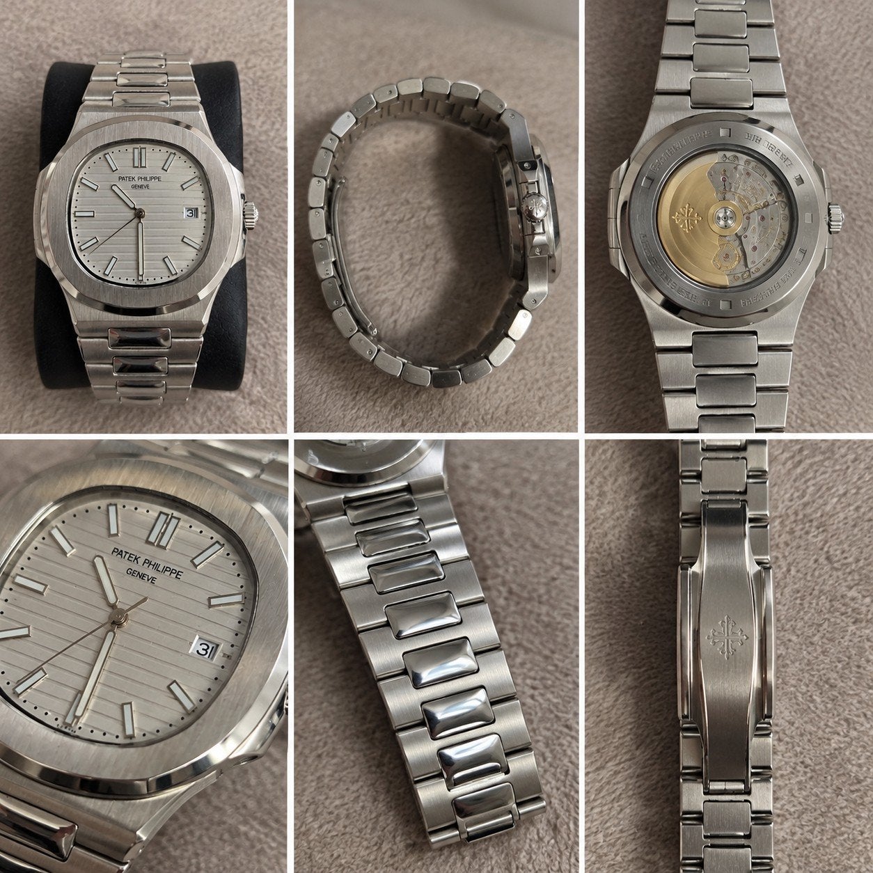 Patek Philippe Nautilus 5711/1A-011 Witgouden Horloge, Ophalen of Verzenden