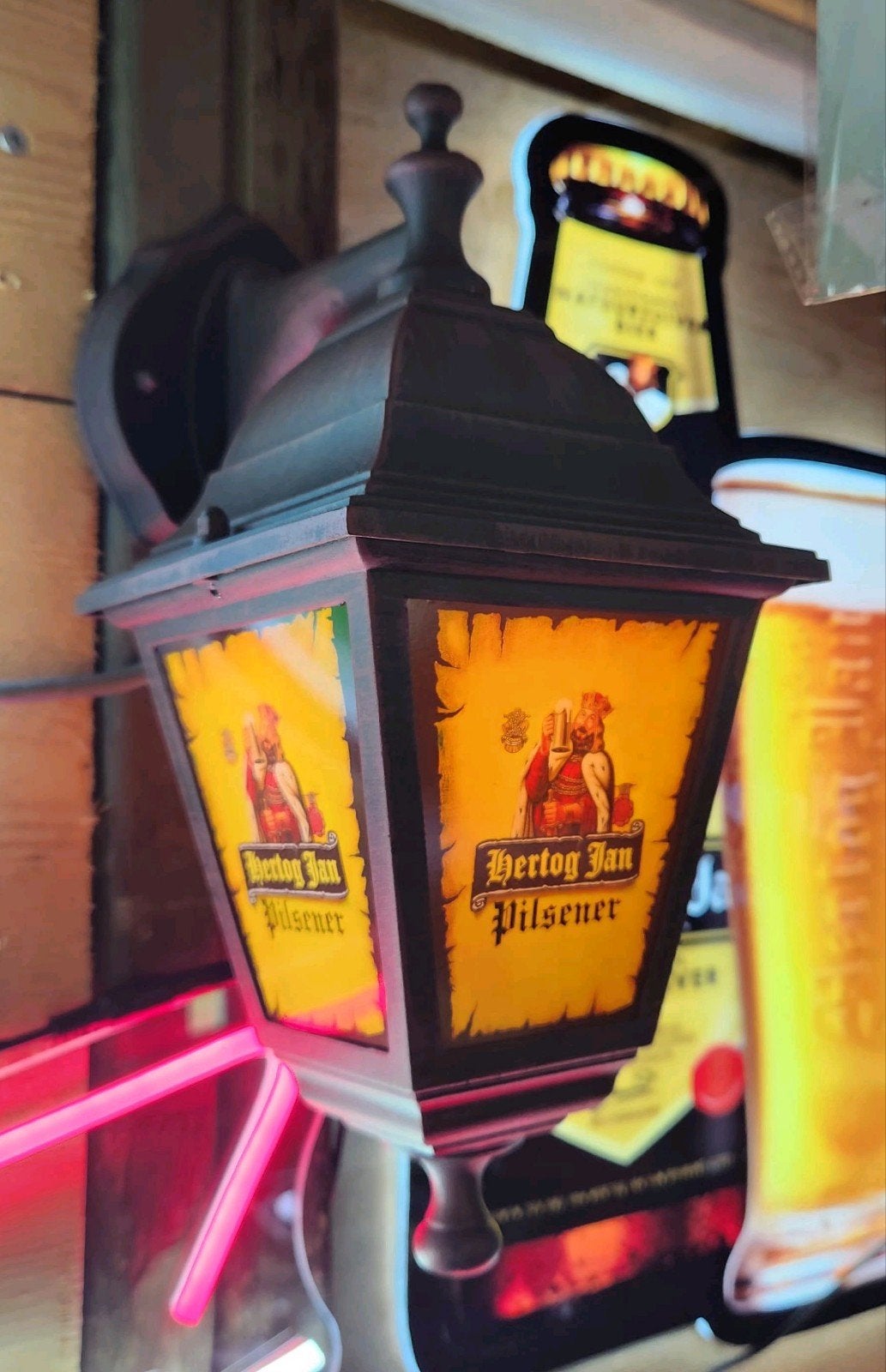 Supermooie HERTOG JAN lantaarns (meerdere beschikbaar), Verzamelen, Ophalen of Verzenden, Nieuw, Reclamebord, Plaat of Schild