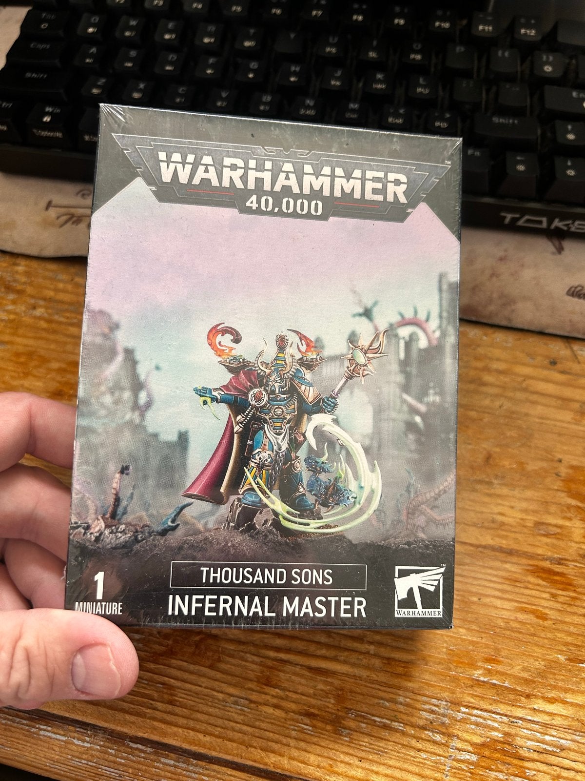 Warhammer 40.000 Thousand Sons Infernal Master, Hobby en Vrije tijd, Wargaming, Figuurtje(s), Nieuw, Ophalen of Verzenden, Warhammer 40000