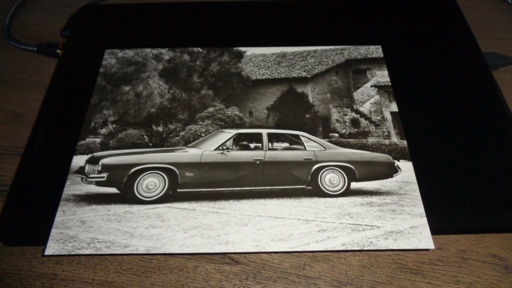 Zeldzame  GROTE Persfoto OLDSMOBILE  CUTLASS  ,  1972, Verzenden, Nieuw, Overige merken