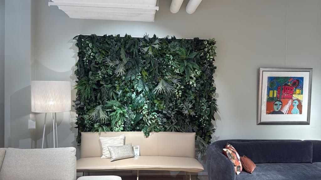 Prachtige Kunstplantenwand voor een Groene Sfeer, Ophalen, Binnen, Kunstplant, Kunststof