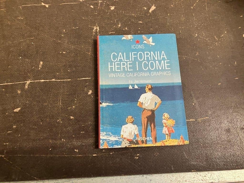 grafische vormgeving Californië reizen surfen, Verzenden, Zo goed als nieuw, Grafische vormgeving