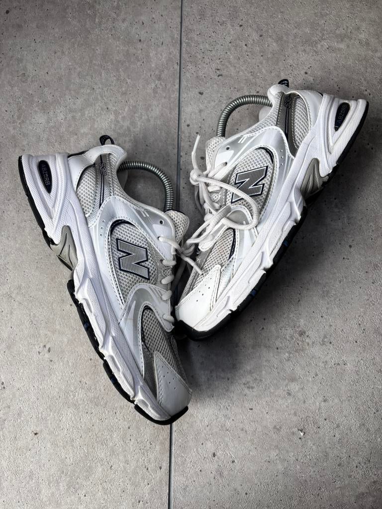 New Balance 530 White Silver Navy 40, Kleding | Dames, Schoenen, Wit, Ophalen of Verzenden, Sneakers of Gympen, Zo goed als nieuw