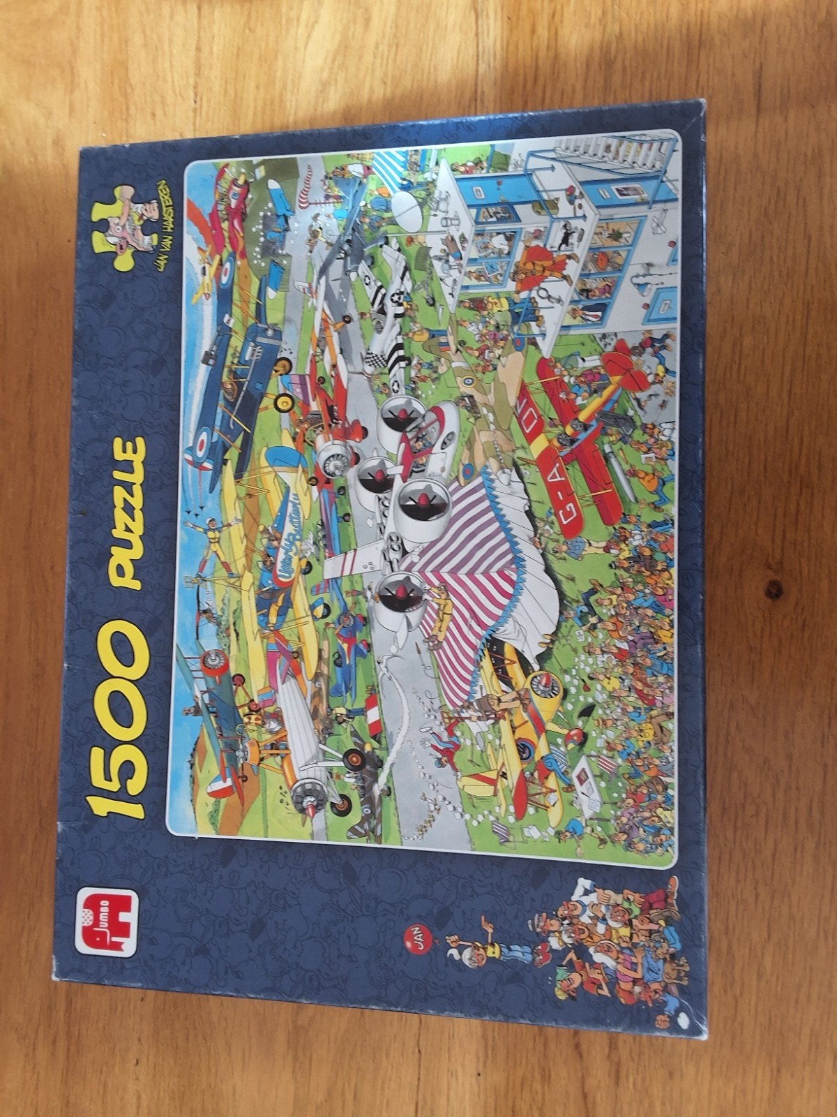 Jan van Haasteren 1500 stukjes puzzel - Vliegshow, Ophalen, Gebruikt, Jumbo