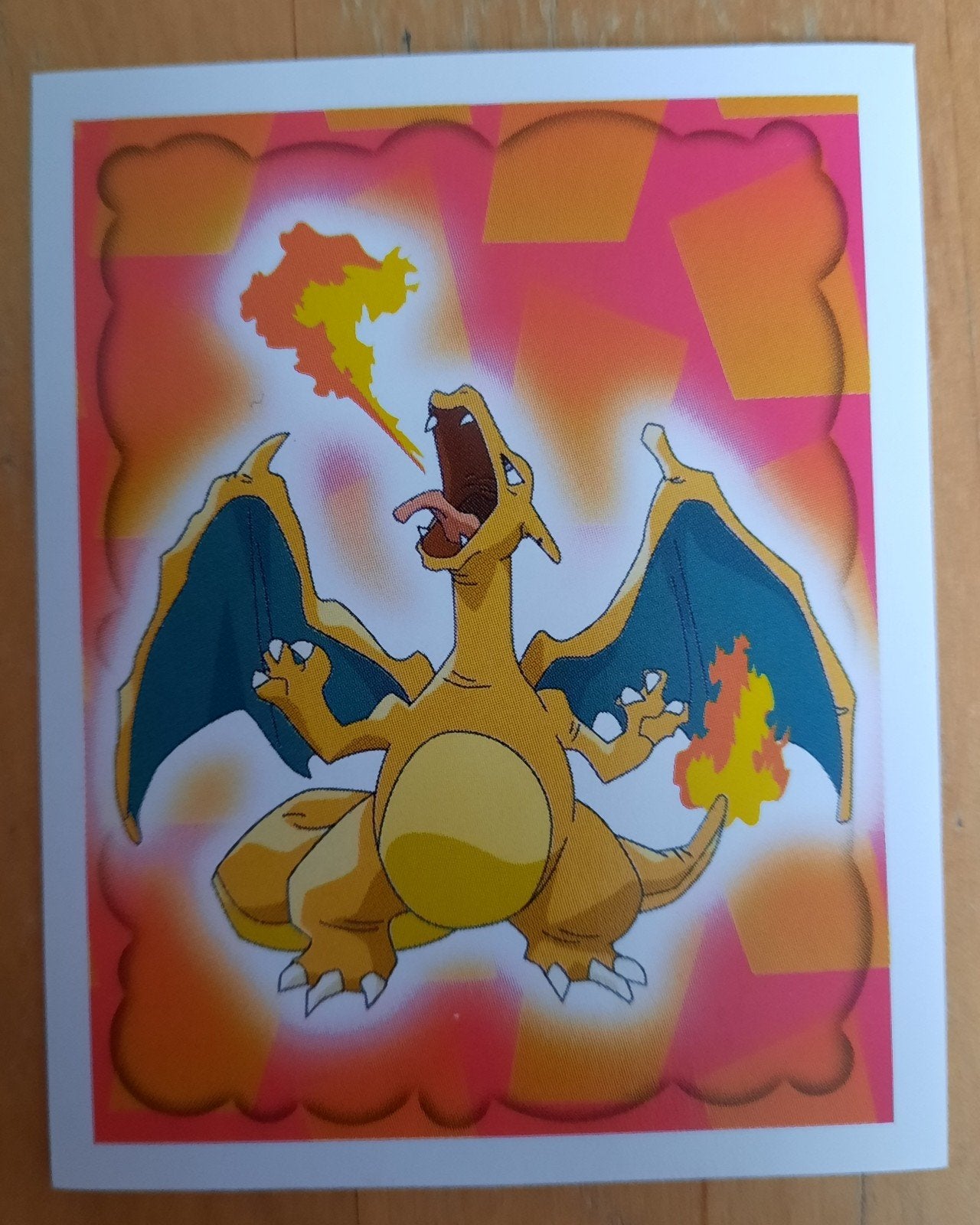 Pokémon Merlin Collections Sticker - Charizard (1999), Ophalen of Verzenden, Zo goed als nieuw, Losse kaart