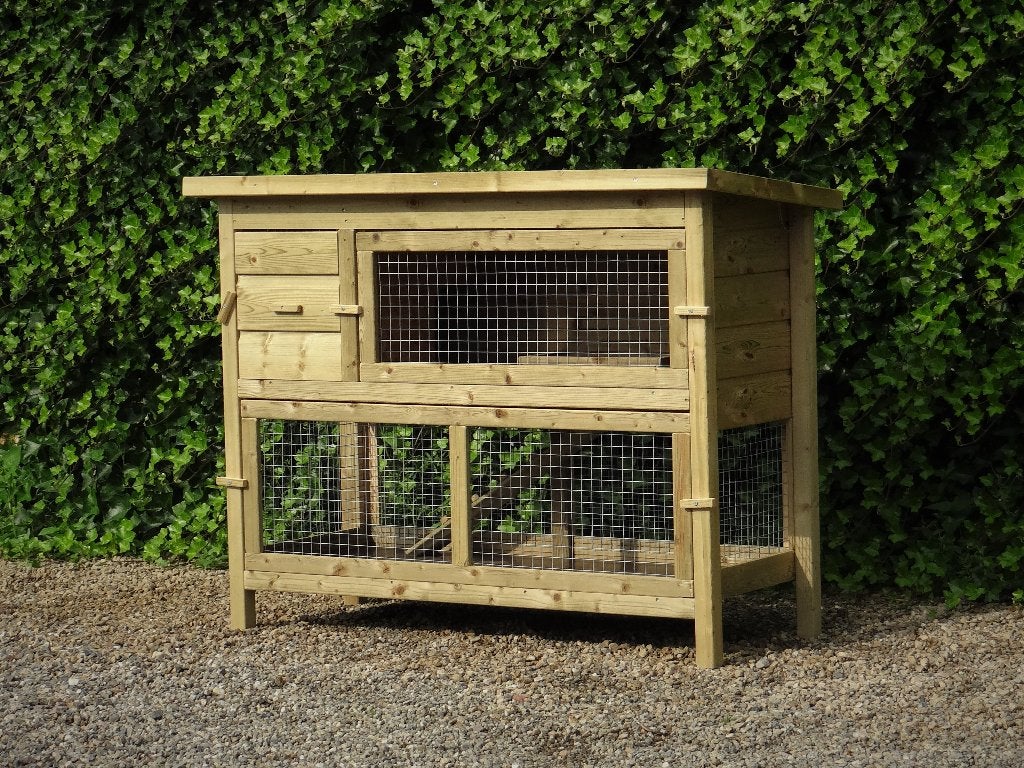 Konijnenhok Aalburg speciaal | Duurzame materialen, Dieren en Toebehoren, Knaagdieren en Konijnen | Hokken en Kooien, 110 cm of meer