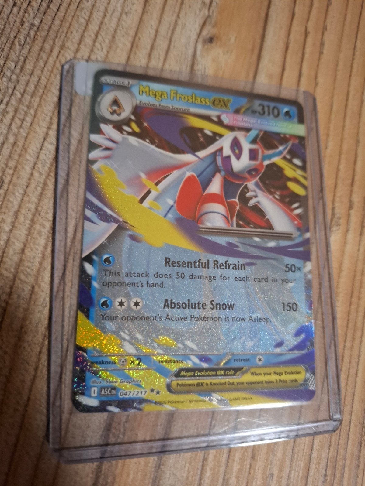 Mega Froslass ex asc 047, Ophalen of Verzenden