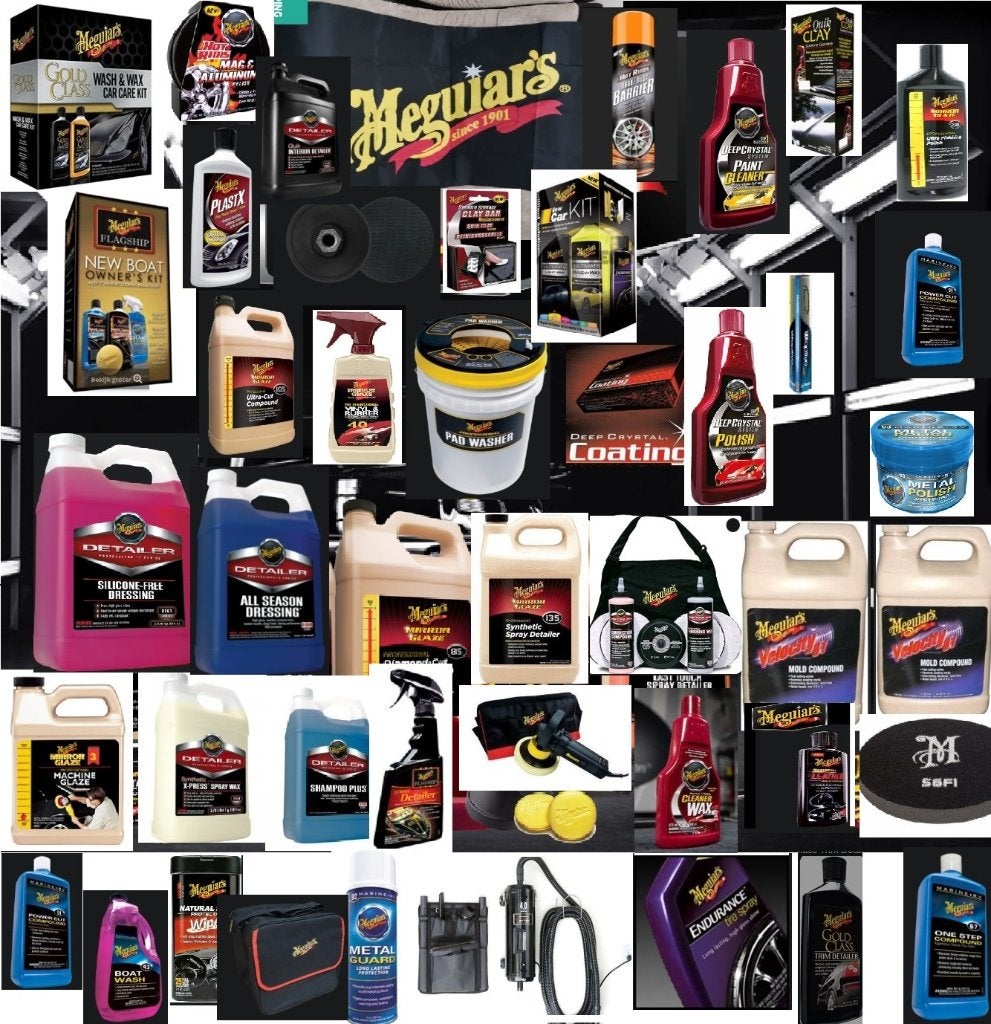 Voorraad Meguiars detailingapparatuur, Auto diversen, Ophalen