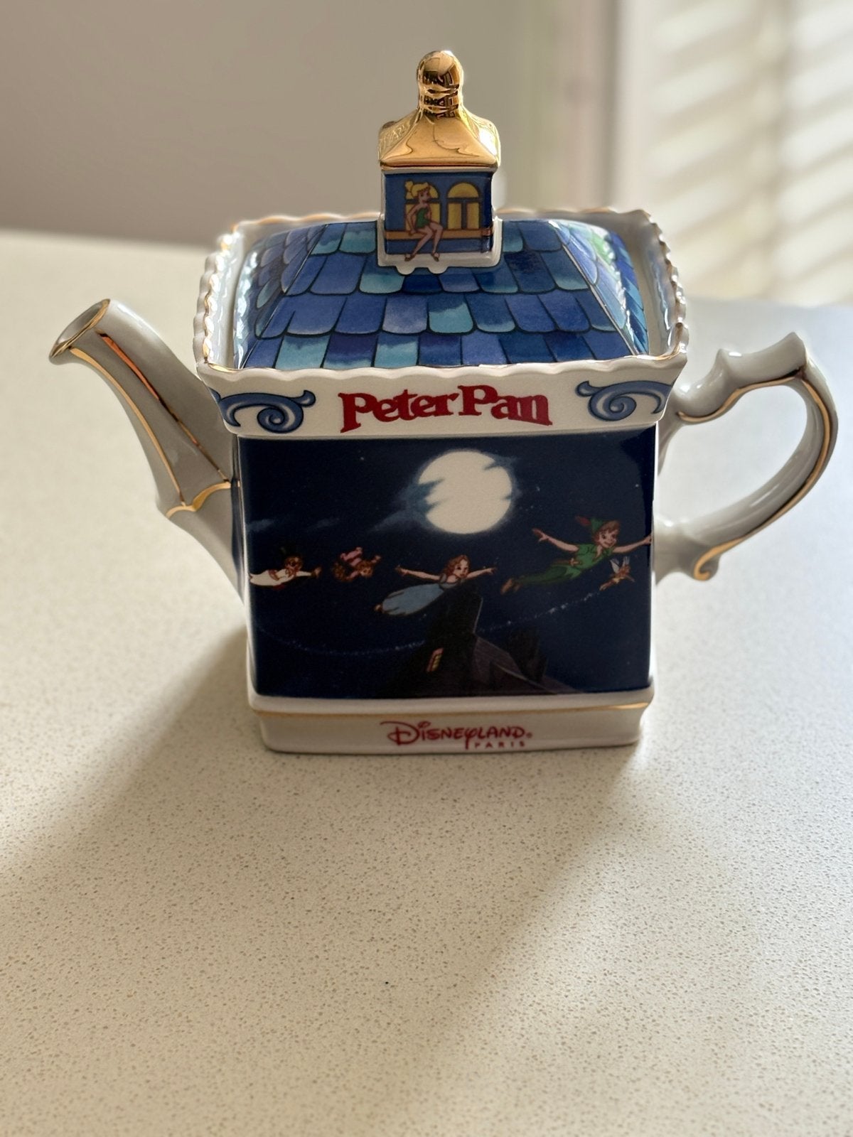 Peter Pan Theepot - Disneyland Parijs Exclusief, Ophalen, Overige merken, Keramiek, Vintage
