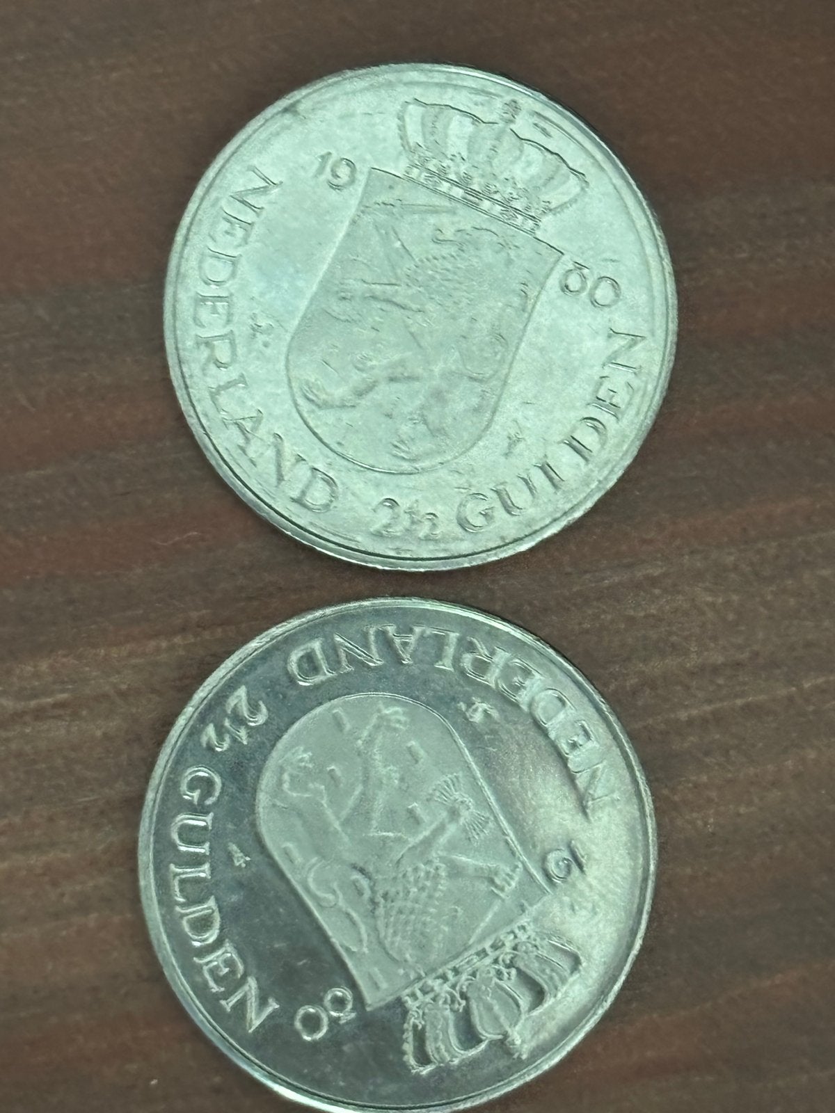 2½ Gulden Koningin Beatrix 1980 - Zilveren Munt, Koningin Beatrix, Zilver, Ophalen of Verzenden, Losse munt