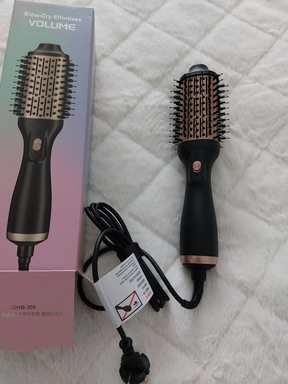 Blow-Dry Effortless Volume Föhnborstel Nieuw!, Ophalen of Verzenden, Zo goed als nieuw, Haarverzorging