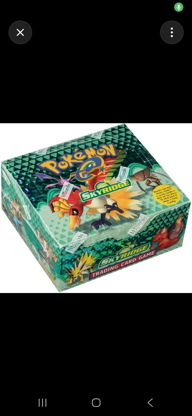 🏛️🏆🇩🇪💎GERMAN WOTC Heritage  Sealed Box  Pokémon Holy, Ophalen of Verzenden, Nieuw, Boosterbox