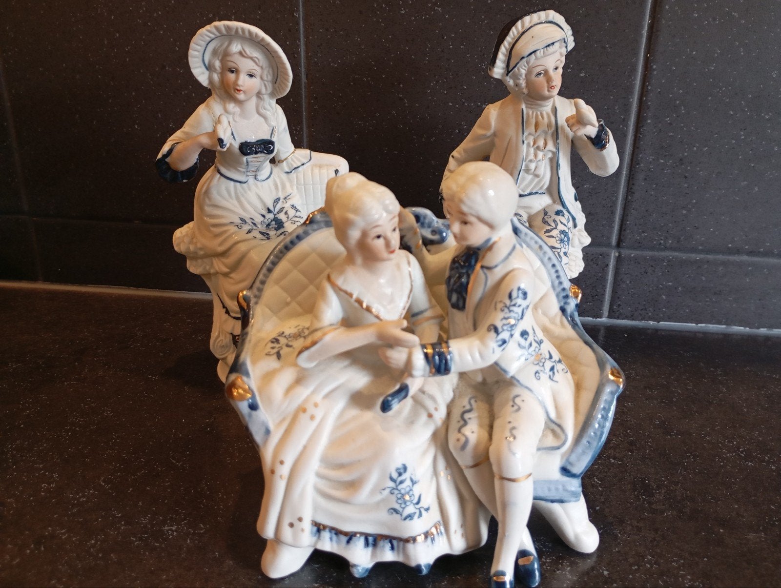 3 VINTAGE APARTEN BEELDEN NU ALLES 25€ ZIE FOTO,S., Ophalen of Verzenden