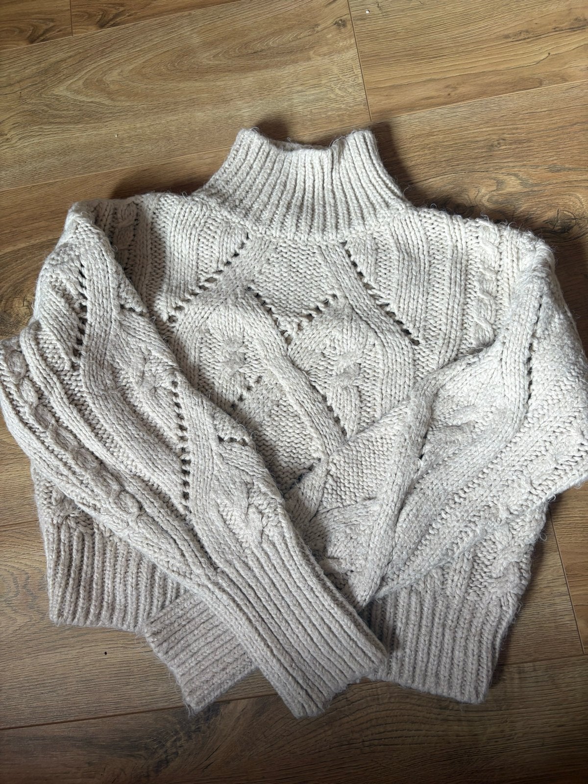 C&A gebreide trui maat S - Zo goed als nieuw, Ophalen of Verzenden, Zo goed als nieuw, Maat 36 (S), Beige
