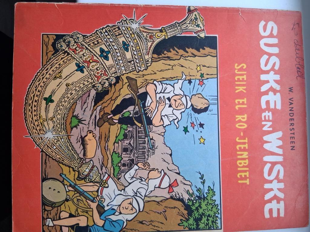 Suske en Wiske 4 kleuren No.50, Eén stripboek, Ophalen of Verzenden, Gelezen