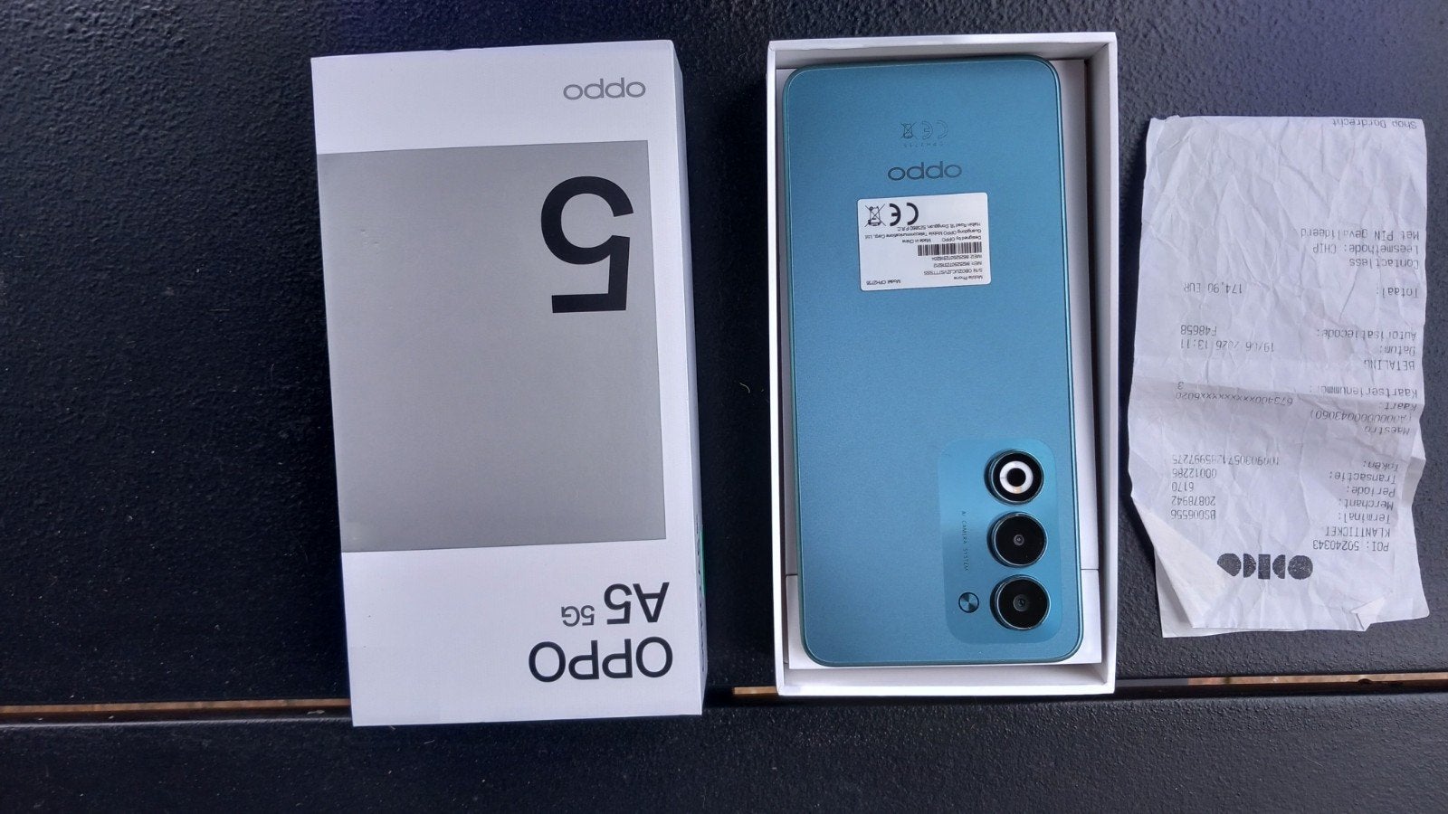 Nóóit gebruikte telefoon OPPO A5 5G, 128 gb., Ophalen, Nieuw, 6 megapixel of meer, Overige modellen