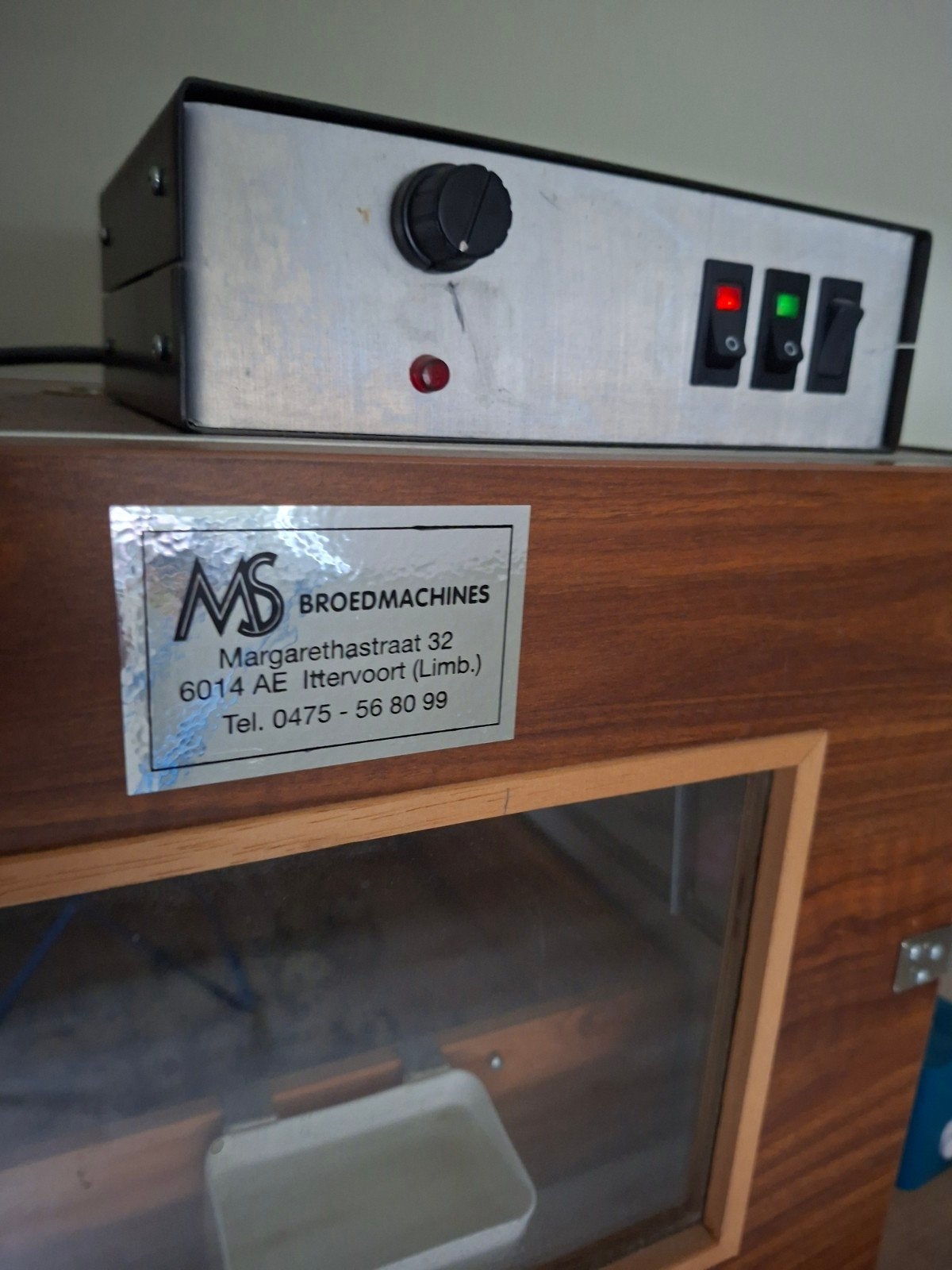 m s 35 broedmachine, Geslacht onbekend, Kip