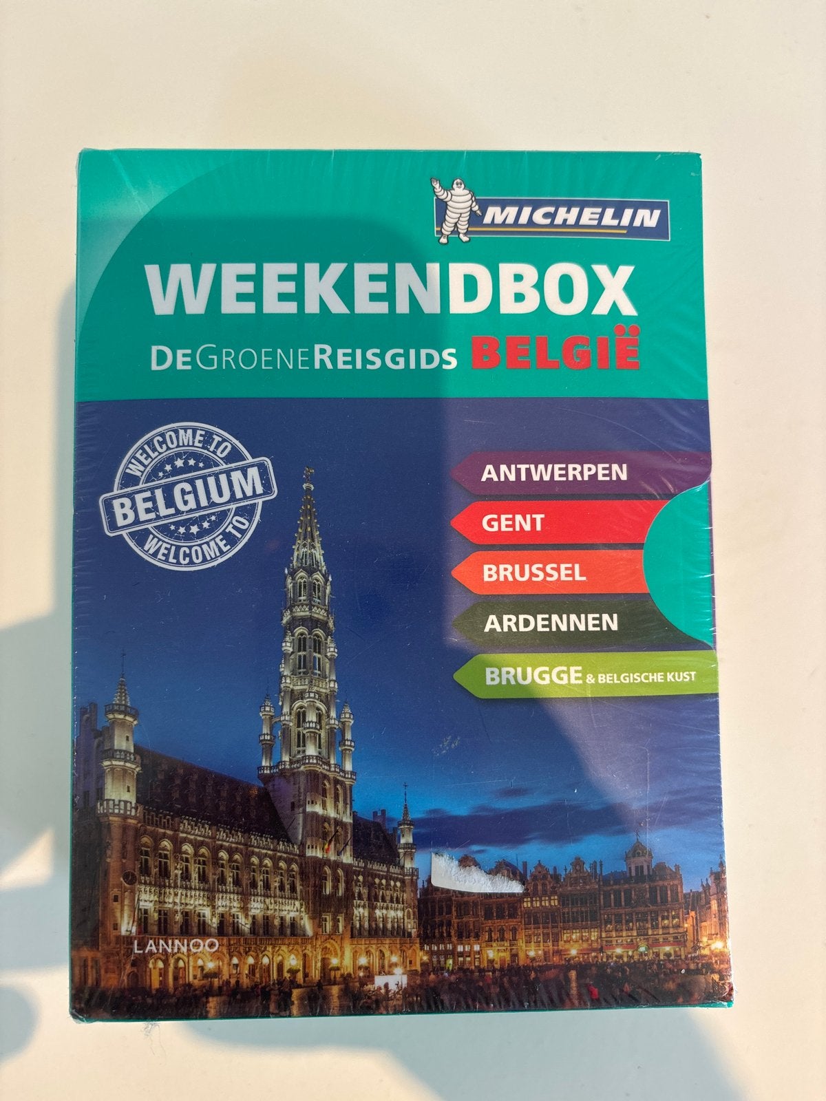 Michelin Weekendbox België - De Groene Reisgids, Michelin, Europa, Nieuw, Ophalen of Verzenden