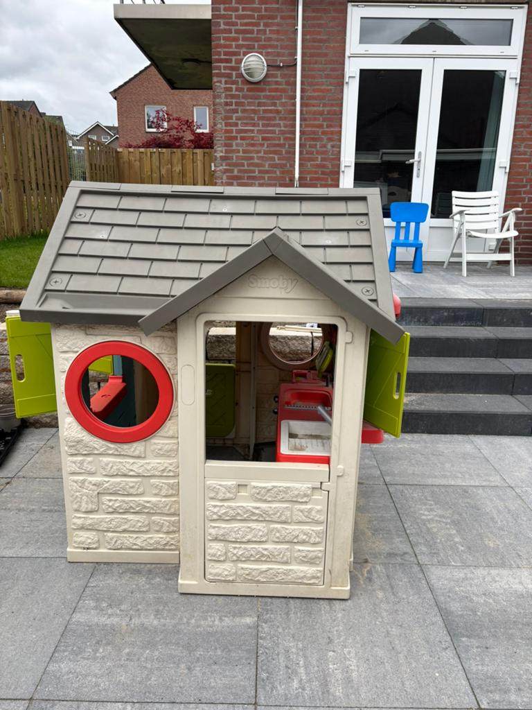 Smoby Chef House Speelhuisje / Buitenkeuken (Gebruikt), Kinderen en Baby's, Ophalen, Gebruikt, Kunststof
