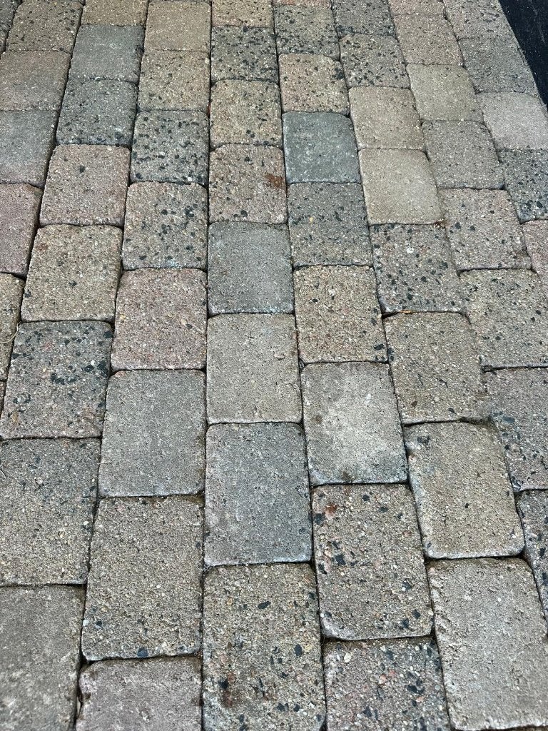 Klinkers 14x10,5 circa 18m2, reeds eruit gehaald (gratis), Tuin en Terras, Tegels en Klinkers, Ophalen, Gebruikt, Klinkers, 10 m² of meer