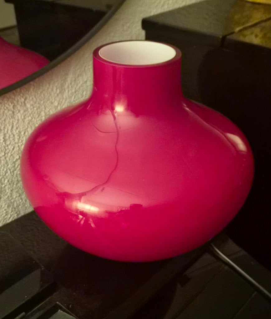 Design vaas, 30 cm, Nieuw, Ophalen of Verzenden, Steen/keramiek