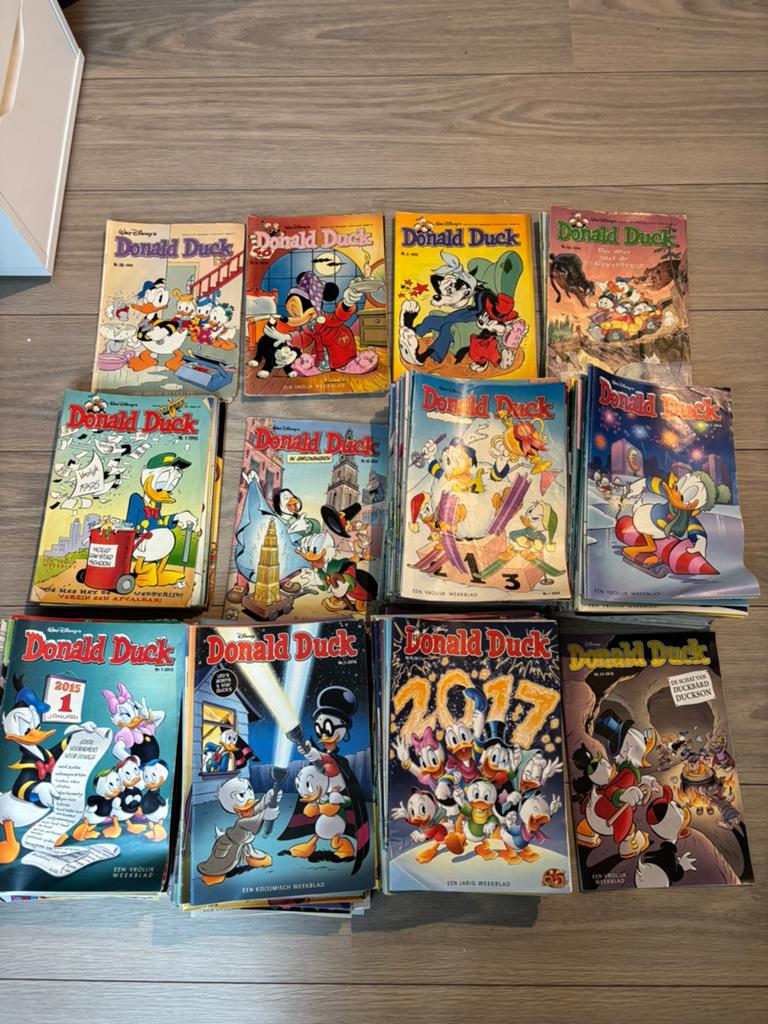 Donald Duck weekbladen, Boeken, Stripboeken, Complete serie of reeks, Ophalen of Verzenden, Gelezen