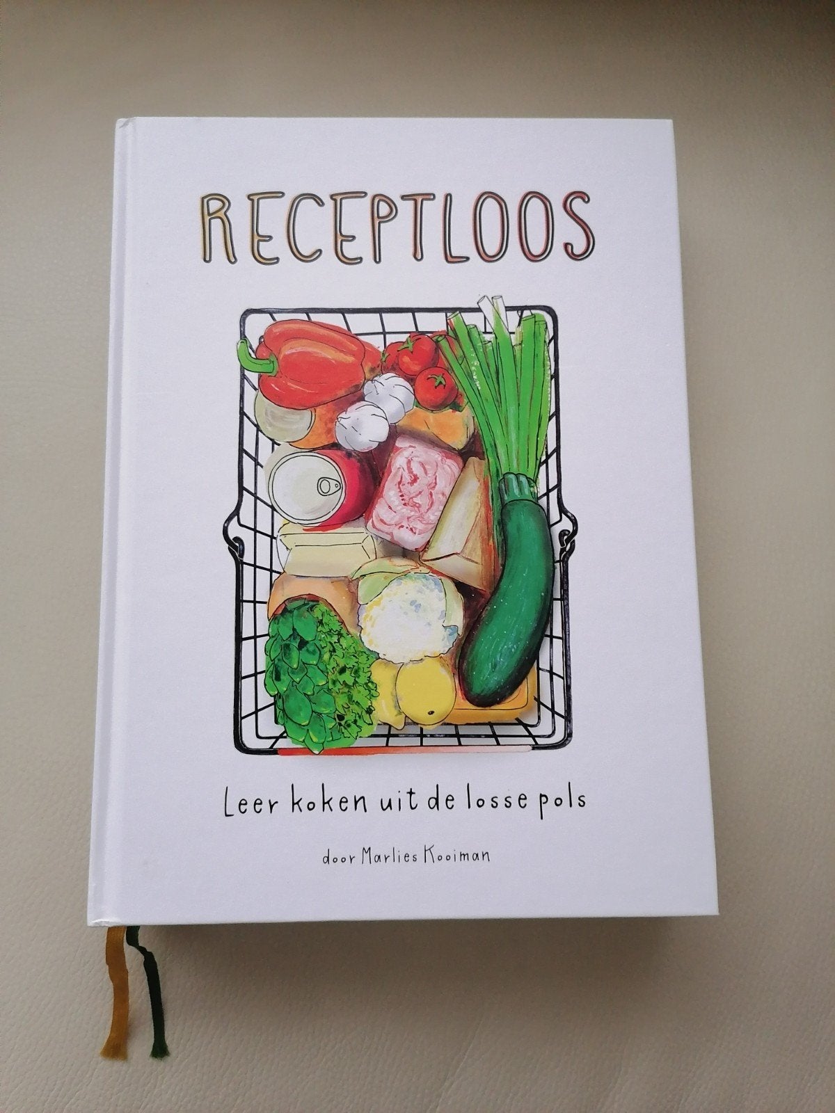 Receptloos: Leer koken uit de losse pols - Marlies Kooiman, Boeken, Ophalen of Verzenden, Zo goed als nieuw, Marlies Kooiman, Overige typen