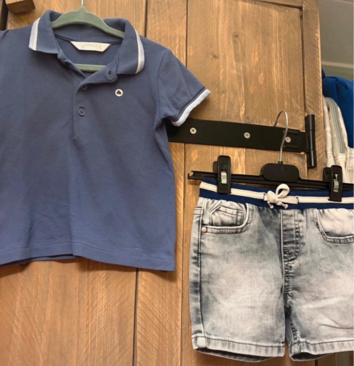 Kledingsetje mayoral maat 80, Kinderen en Baby's, Babykleding | Maat 80, Ophalen of Verzenden, Zo goed als nieuw, Jongetje, Shirtje of Longsleeve