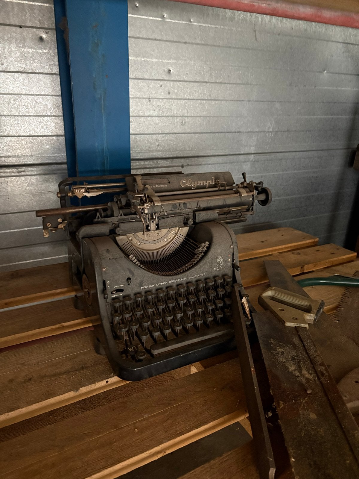 Oud vintage typemachine, Ophalen of Verzenden