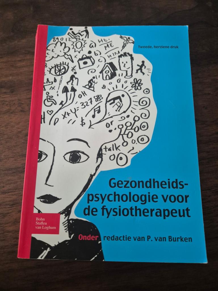 Gezondheids- psychologie voor de fysiotherapeut, Ophalen of Verzenden, Zo goed als nieuw, Sociale wetenschap