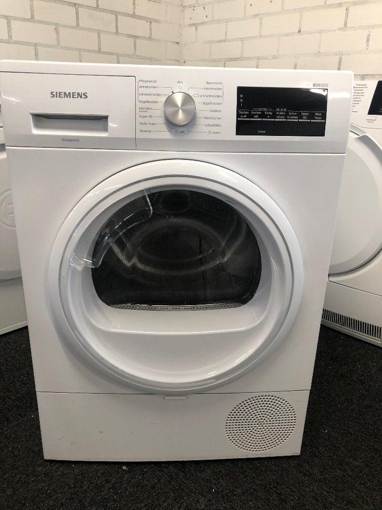1 jaar jonge A+++ 8kg warmtepomp droger Siemens, Ophalen, Overige typen, 8 tot 10 kg, Zo goed als nieuw