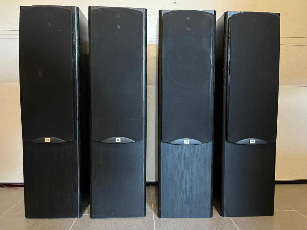 4 stuks JBL LX 6 GR  speakers, Ophalen, Gebruikt, JBL, 120 watt of meer