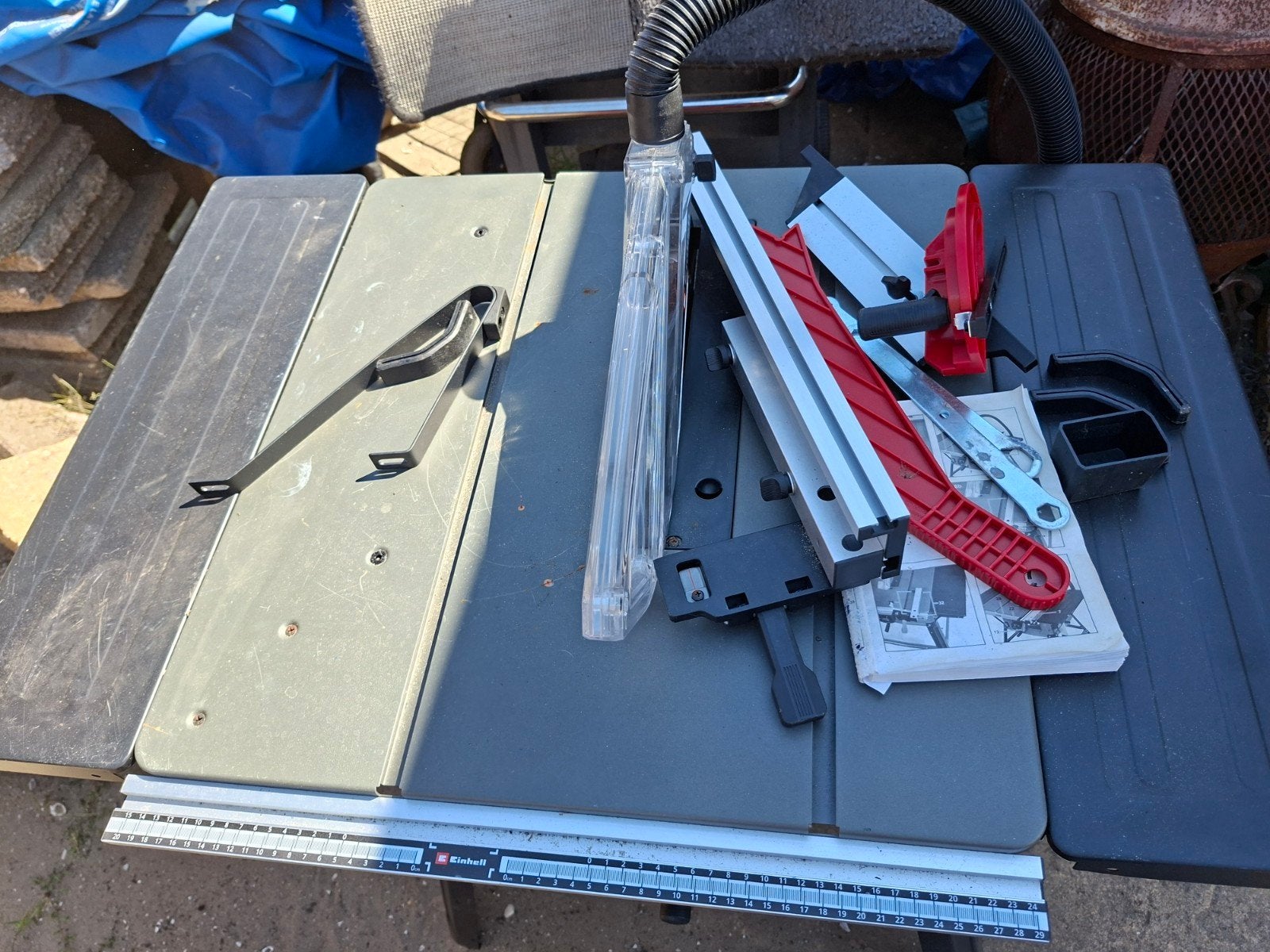 zaagtafel, Doe-het-zelf en Verbouw, Gereedschap | Zaagmachines, Ophalen of Verzenden, 1200 watt of meer, Cirkelzaag, 30 tot 70 mm