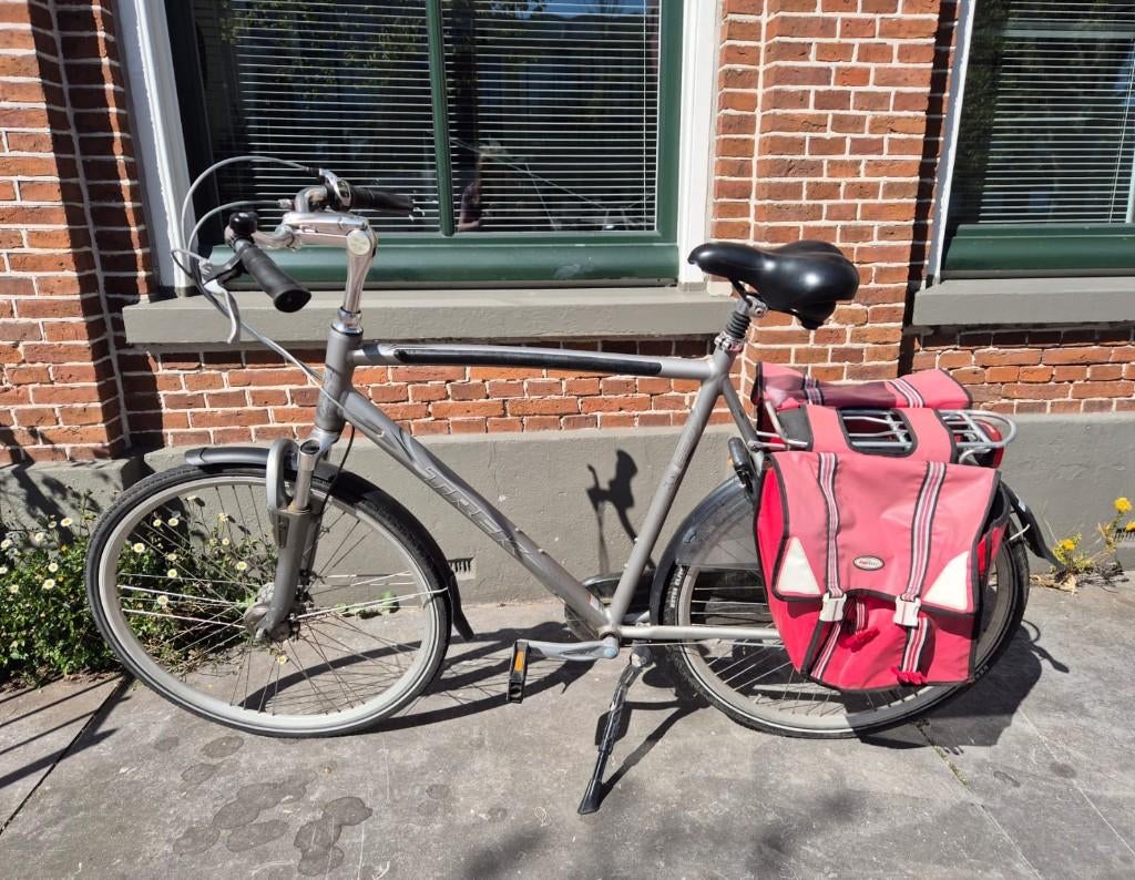 Herenfiets Trek L300 Navigator framemaat 65, Fietsen en Brommers, Gebruikt, Versnellingen, Schijfrem, 65 cm of meer