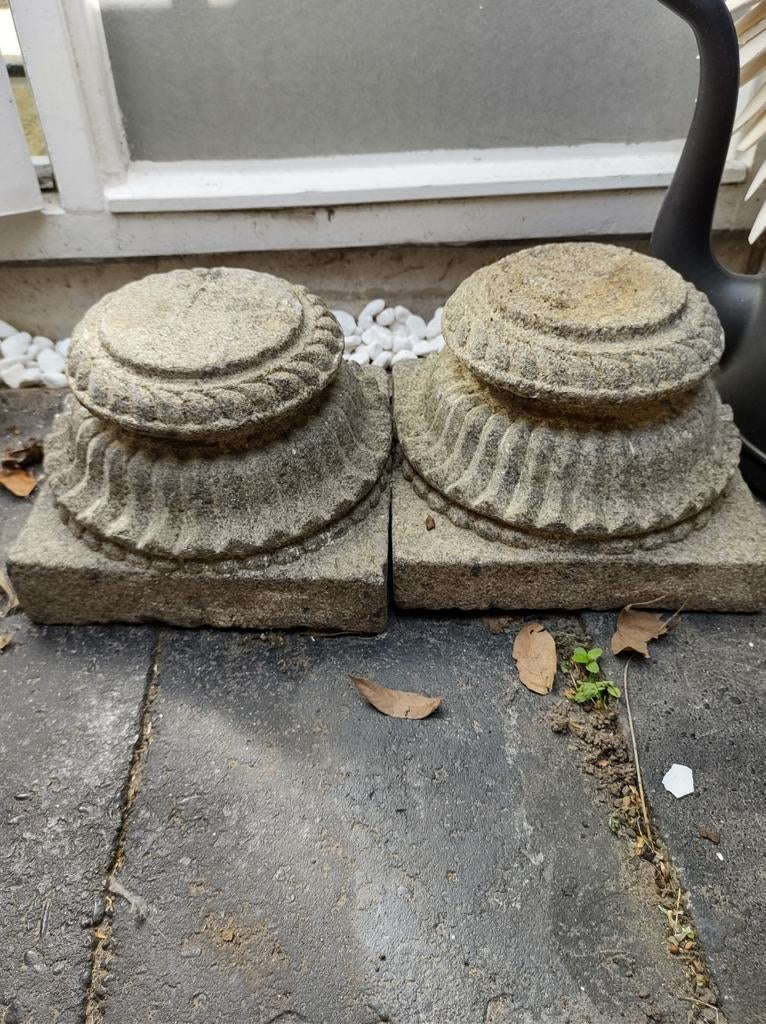 Betonnen poeren decoratief, Ophalen