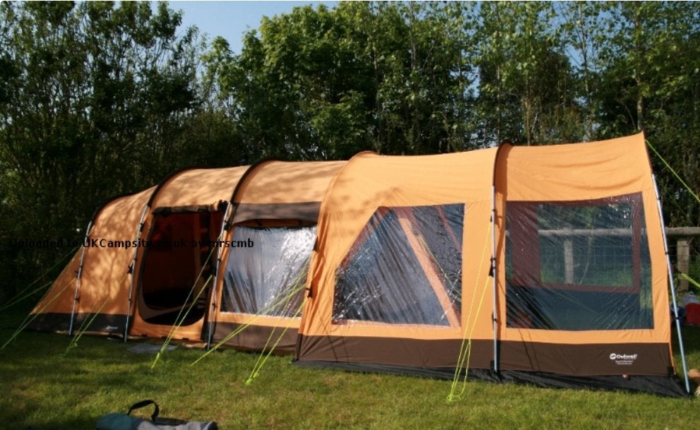 Outwell Maui Reef tunneltent 5 persoons met extra luifel, Ophalen, Gebruikt, Tot en met 5