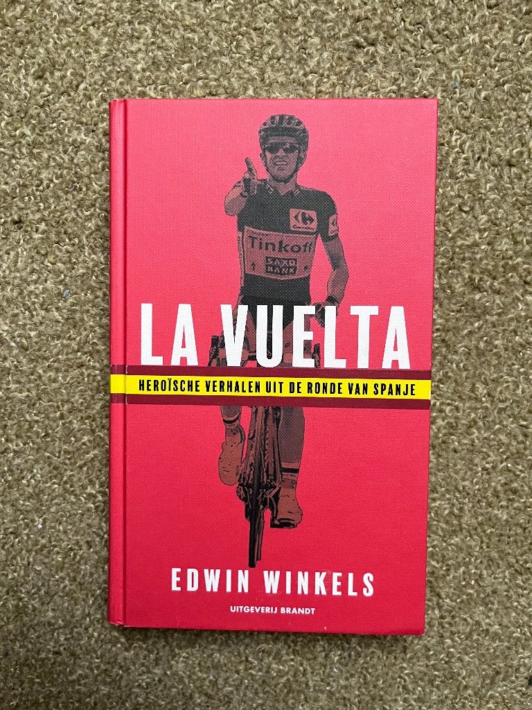 La Vuelta van Edwin Winkels wielren boek, Ophalen of Verzenden, Nieuw, Edwin Winkels, Lopen en Fietsen